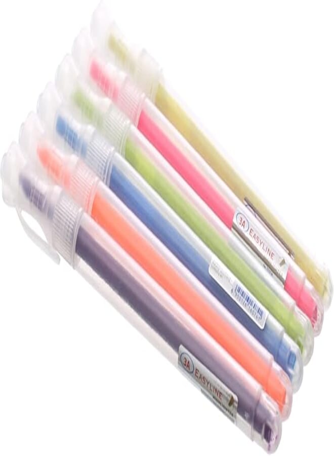 SONIX EASY LINE 707/703-O6 Highlighter Set 6 Pens 4.5mm, Single Set